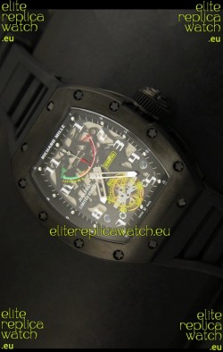 Richard Mille RM002 Power Reserve Tourbillon Swiss Replica Watch in PVD 