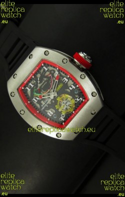 Richard Mille RM002 Power Reserve Tourbillon Swiss Replica Watch in Steel Case
