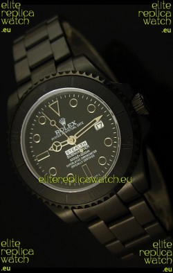 Rolex Submariner STEALTH MK IV Edition Swiss Replica Watch in PVD Strap