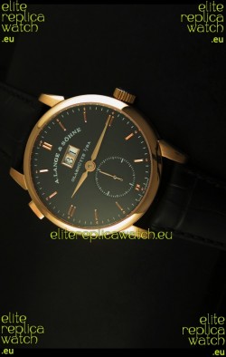 A.Lange & Sohne Reguliert Manual Handwind Watch in Pink Gold Case