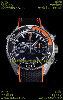 Omega Speedmaster Planet Ocean Black Dial Orange/Black Bezel Super Clone Watch 