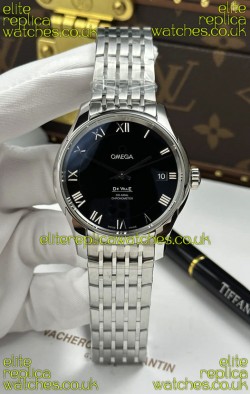 Omega De Ville Co-Axial Chronometer 41MM Black Dial Super Clone Watch 