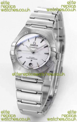 Omega Constellation 29MM Stainless Steel White Dial Automatic Super Clone Watch 