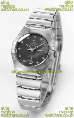 Omega Constellation 29MM Stainless Steel Grey Dial Automatic Super Clone Watch 