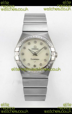 Omega Constellation 28MM Pearl Dial QUARTZ Super Clone Watch 