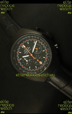 Omega Speedmaster MARK II Co-Axial Chronograph PVD Case Watch