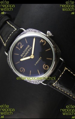 Panerai PAM604 Radiomir Firenze 3 Days Acciaio Swiss Watch - Unitas Movement