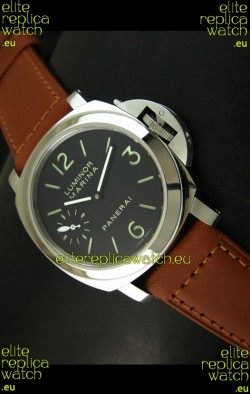 Panerai Luminor PAM111 Swiss Replica Watch - SuperLume Hour Sandwich Dial Markers