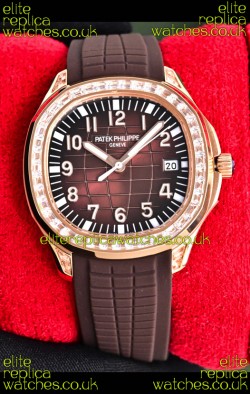 Patek Philippe Aquanaut 5167 Rose Gold Brown Dial 38.5MM Watch