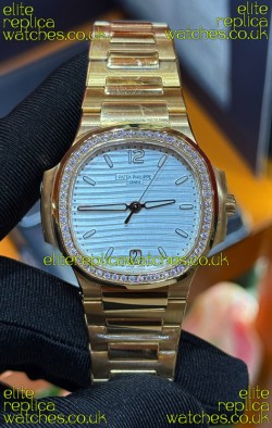 Patek Philippe Nautilus 7118/1200R-010 35MM Tiffany Blue Super Clone Watch 