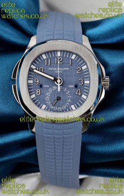 Patek Philippe Aquanaut 5164 Opaline Blue Super Clone Watch 