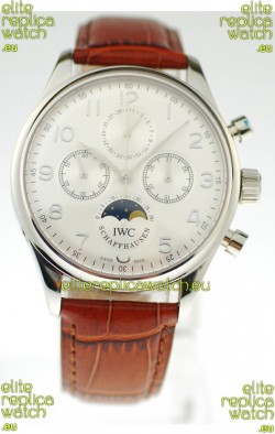 IWC Portuguese Perpetual Calander Swiss Replica Watch