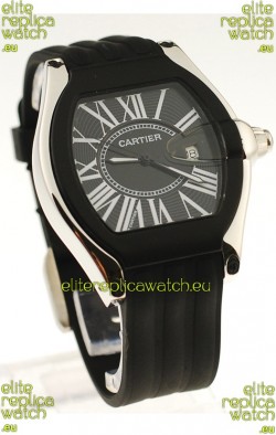 Cartier Roadster Japanese Replica Watch in Black