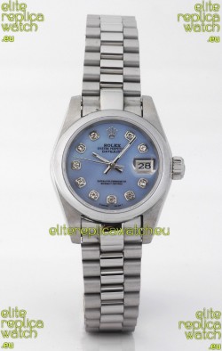 Rolex DateJust Silver-Lady's Replica Watch