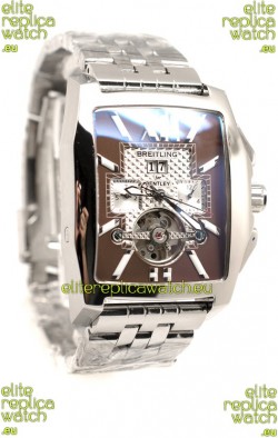 Breitling For Bentley Flying B Japanese Chronograph Watch in Brown Dial