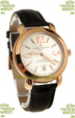 Vacheron Constantin Geneve Japanese Replica Gold Watch 