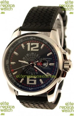 Chopard 1000 Miglia GT XL GMT Japanese Replica Watch in Black Dial