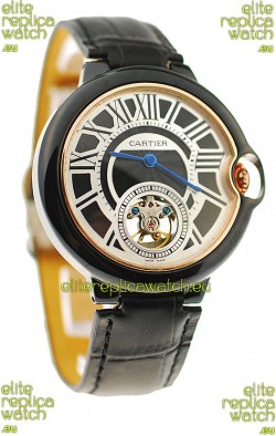 Ballon Bleu De Cartier flying Tourbillon Japanese Replica Watch 