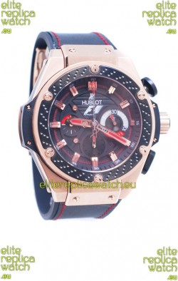 Hublot Big Bang F1 King Power Swiss Replica Rose Gold Watch