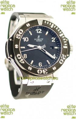 Hublot Big Bang King Swiss Replica Watch in Black PVD Bezel