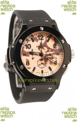 Hublot Big Bang Commando Beige Camouflage Japanese Watch