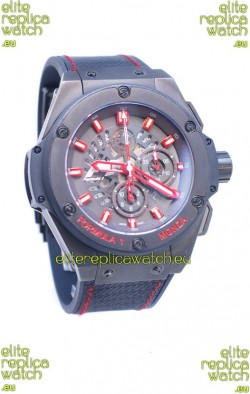 Hublot Big Bang F1 Monza King Power Swiss Replica Ceramic Watch