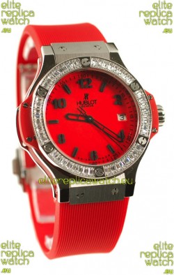 Hublot Big Bang Baguette Shaped Diamonds Bezel