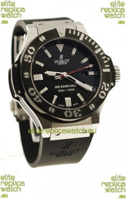 Hublot Big Bang King Swiss Replica Watch in Black PVD Bezel