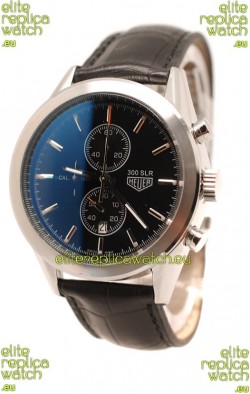 Tag Heuer Carrera Cal. 1887 Chronograph Japanese Watch in Black Strap