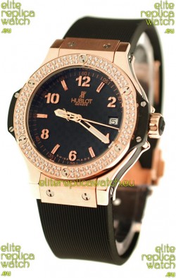 Hublot Big Bang Cappucino Carbon Face Swiss Replica Watch