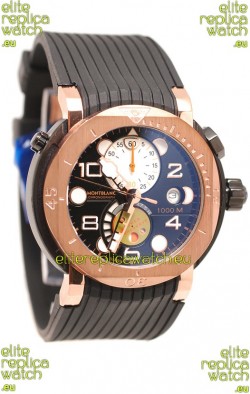 Mont Blanc Sports Chronograph Japanese Watch