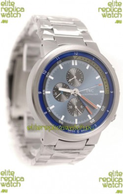 IWC Aquatimer Japanese Replica Watch in Blue Dial