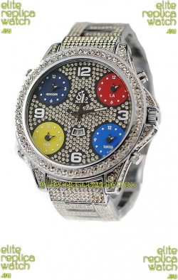 Jacob & Co Diamond Watch in Arabic Markers