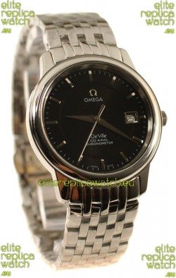 Omega Co-Axial Deville Japanese Steel Watch 