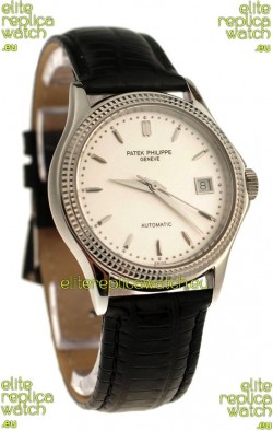 Patek Philippe Geneve Replica Watch in White Dial