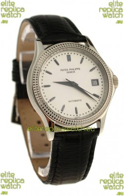Patek Philippe Geneve Replica Watch in White Dial