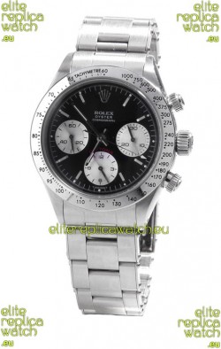 Rolex Replica Daytona Cosmograph Swiss Watch in Black Dial - 2011 Edition