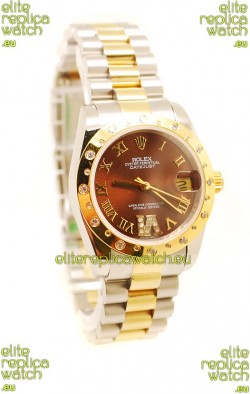Rolex DateJust Mid-Sized Swiss Replica Watch