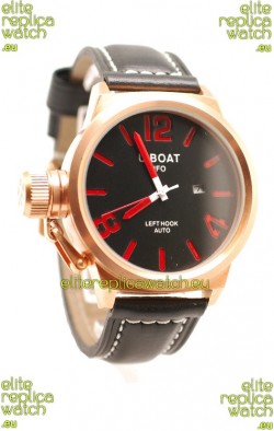 U-Boat Classico Japanese Gold Watch