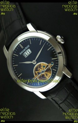 Audemars Piguet Jules Tourbillon Japanese Replica Watch in Dark Blue Dial