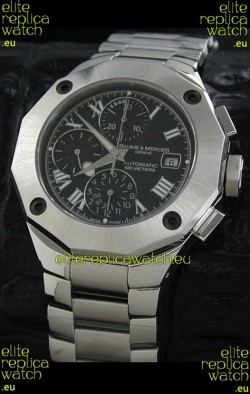 Baume & Mercier Riveria Swiss Watch in Black Dial