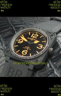 Bell and Ross BR01 92 Limited Edition Swiss Watch in Black Dial
