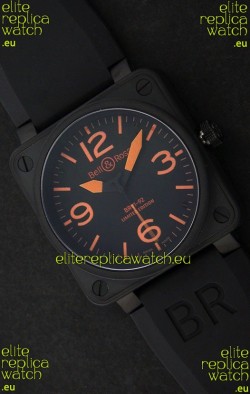 Bell and Ross BR 01-92 Swiss Watch in PVD Casing
