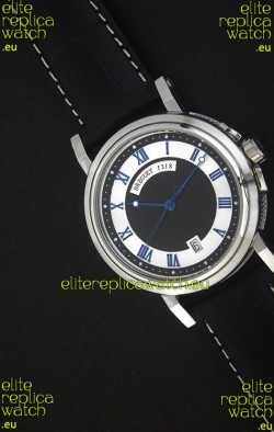 Breguet De La Marine Swiss Replica Watch in Black & White Dial
