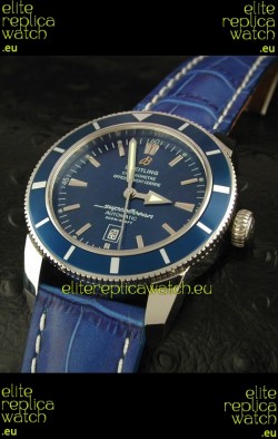 Breitling Superocean Swiss Replica Watch in Blue Dial