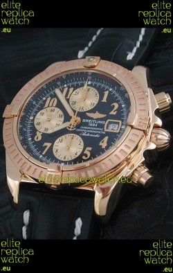 Breitling Windrider Swiss Replica Watch in Black Dial