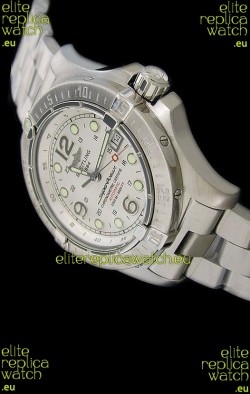 Breitling Superocean Steelfish Swiss Replica Watch in White Dial