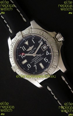 Breitling Avenger Seawolf Swiss Replica Watch in Black Dial