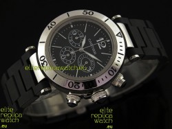 Cartier De Pasha Japanese Replica Watch in White Dial