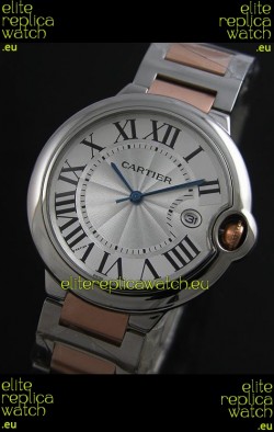 Cartier Ballon Blue de Japanese Replica Watch in White Dial